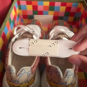 Multicolored gucci sneakers